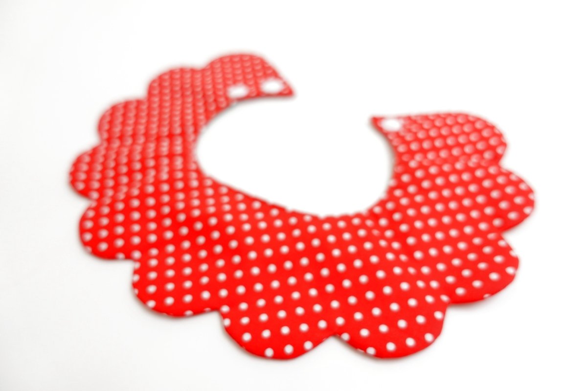 画像3: いちご衿/猫のスタイ首輪/ダブル衿【ロングタイプ】 (3)