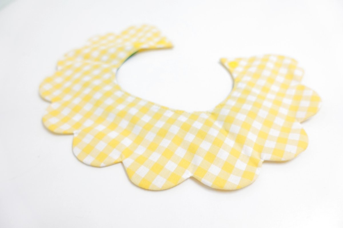 画像4: パイナップル/猫のスタイ首輪/ダブル衿【ロングタイプ】 (4)