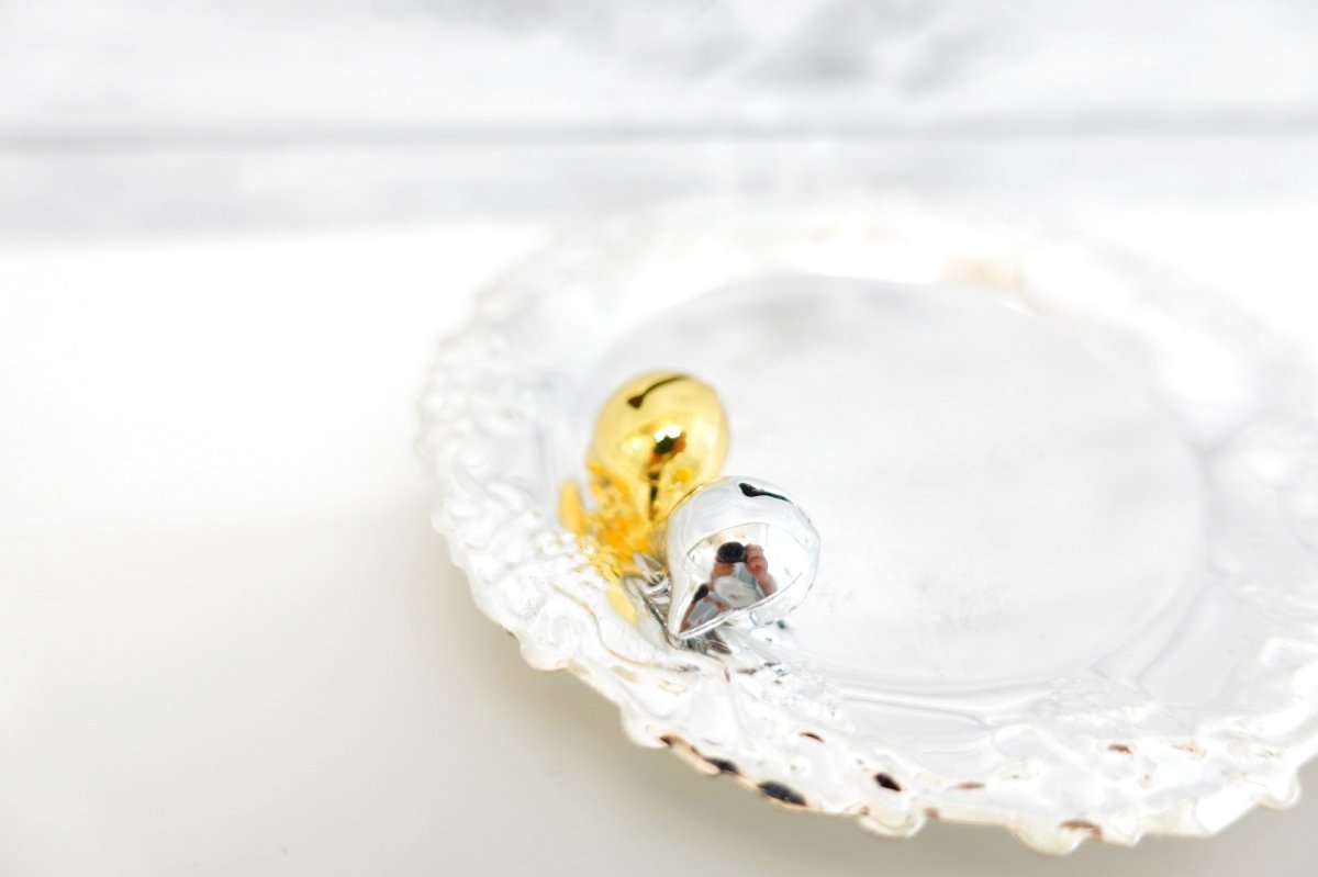 画像3: 猫型の鈴(シルバー/ゴールド) (3)