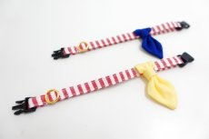画像6:  Candyシリーズ・レッドボーダー×無地・ネクタイ/2色展開 (6)