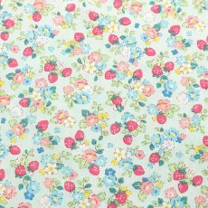 画像13: シュシュ猫首輪/『Ｆｌｏｒａｌ・Ｓｔｒａｗｂｅｒｒｙ』 （フローラル ストロベリー） （2色展開） (13)