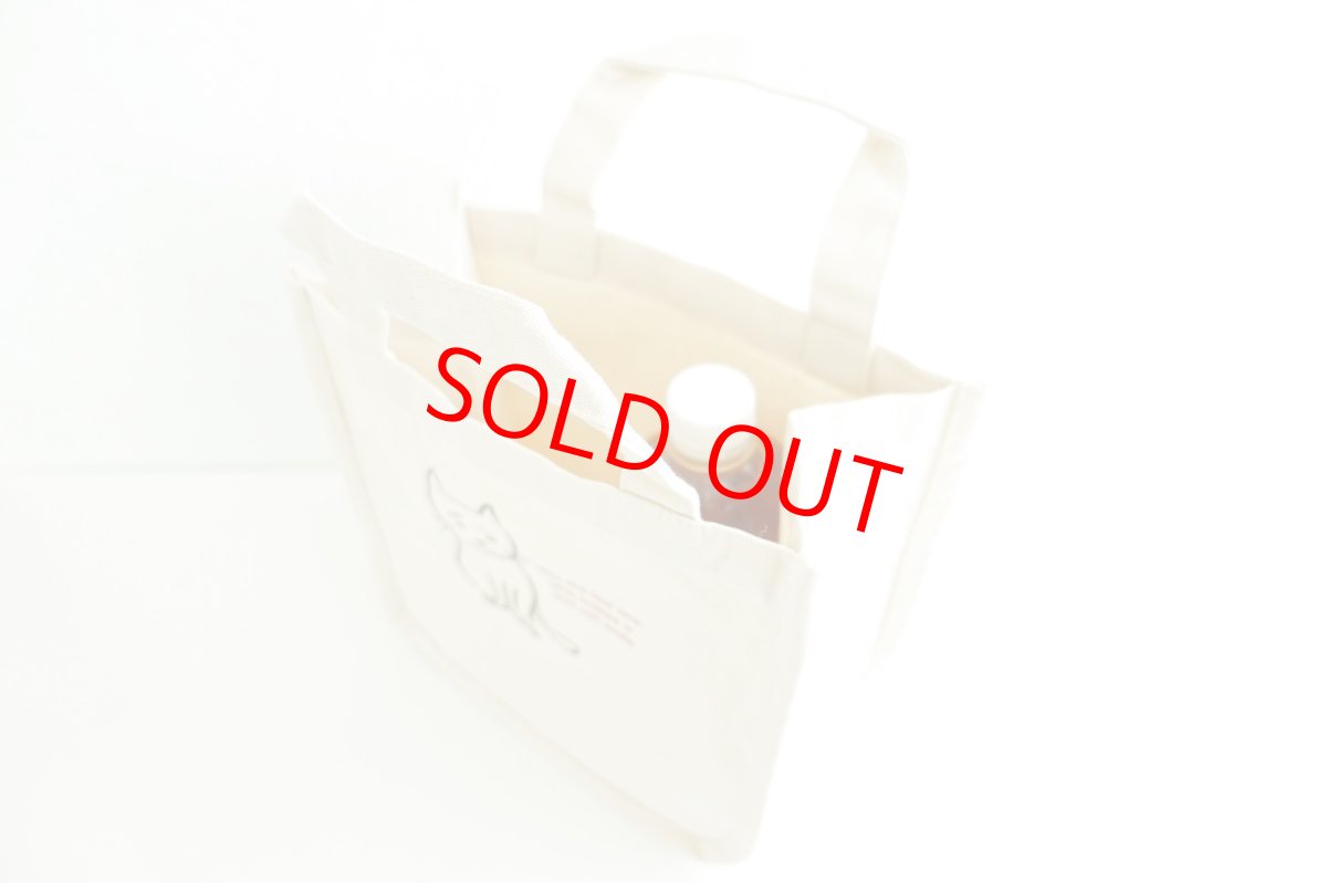 画像3: 12oz キャンバスホリデートートNonbillieチャリティーバッグ/you are tha oen who makes a sad cat smaile (3)