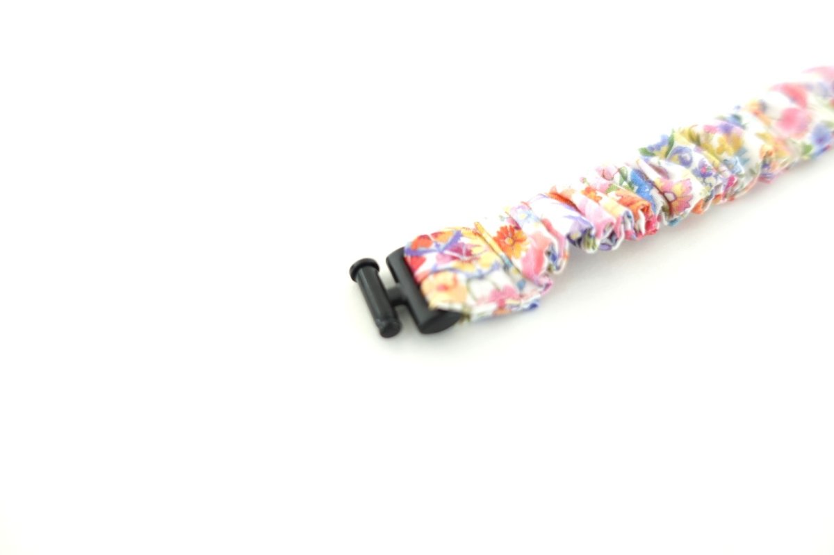 画像5: エアリーシュシュ・LIBERTYファブリック・シュシュ猫首輪・猫首輪(Classic garden /クラシックガーデン) (5)