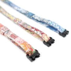画像5: エアリー首輪・LIBERTY Fabrics・リバティ・ファブリックス猫首輪・Archive patchwork （アーカイブパッチワーク）モスピンク (5)