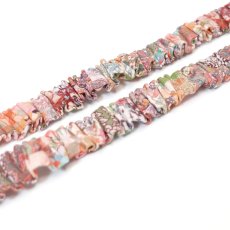 画像2: エアリーシュシュ・LIBERTYファブリック・シュシュ猫首輪・Archive patchwork （アーカイブパッチワーク）モスピンク (2)