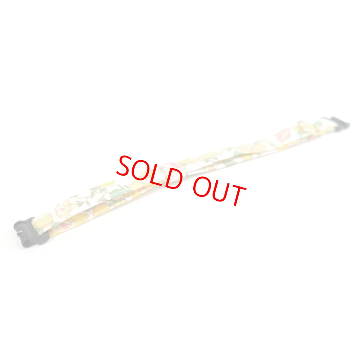 画像4: 子猫用首輪・エアリー首輪・LIBERTY Fabrics・リバティ・ファブリックス猫首輪・MRS STONELEY（ミセス・ストーンリー）イエロー (4)