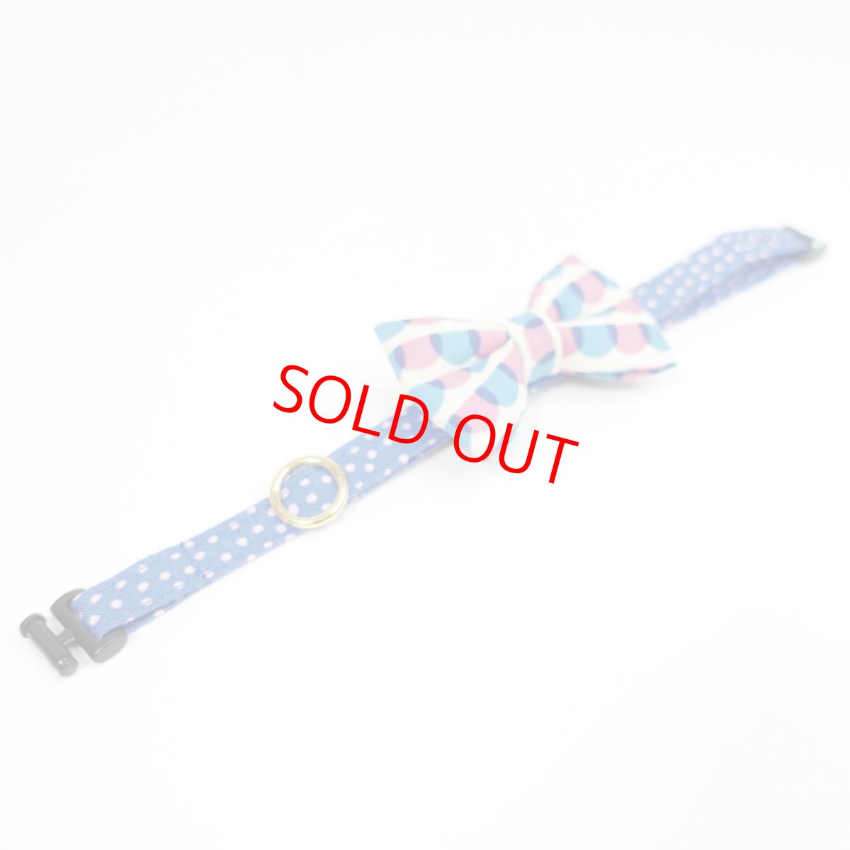 画像2: おめかし猫のおさんぽコレクション/Iタイプ/リボン猫首輪 (2)