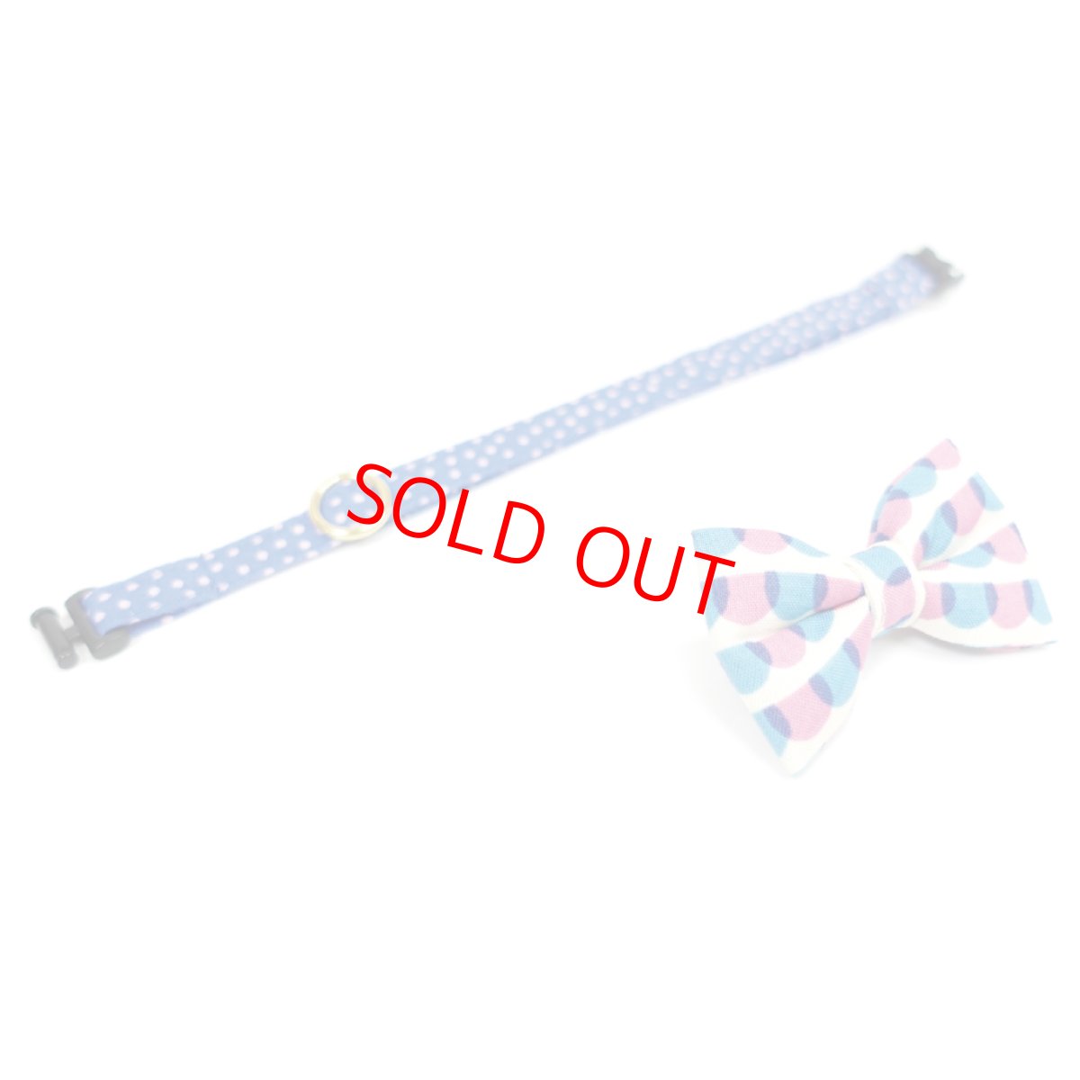 画像3: おめかし猫のおさんぽコレクション/Iタイプ/リボン猫首輪 (3)