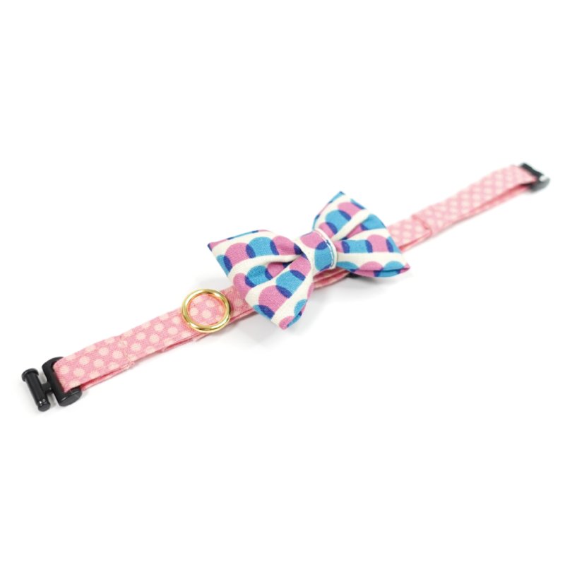 画像2: おめかし猫のおさんぽコレクション/Eタイプ/リボン猫首輪
