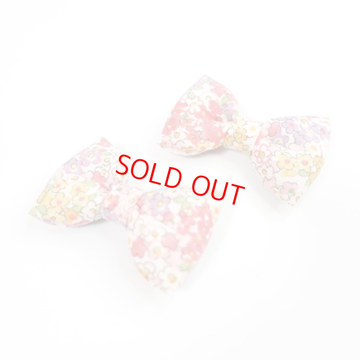 画像9: 大切な君に届けたい花束コレクションE柄・リボン猫首輪・（ピンク系小花柄リボン×小花柄首輪） (9)