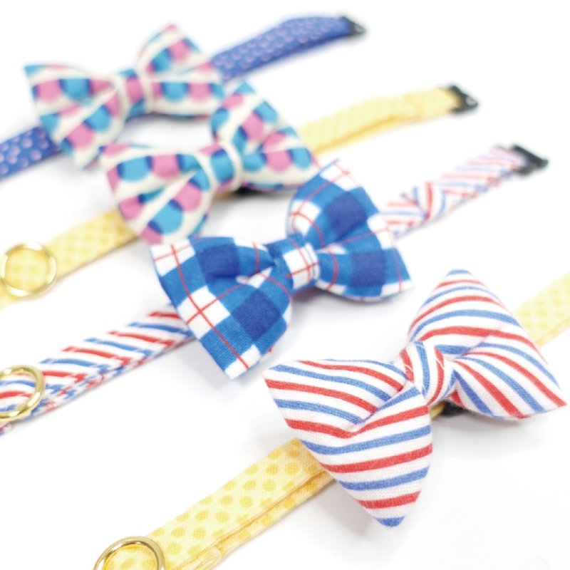 画像2: おめかし猫のおさんぽコレクション/Cタイプ/リボン猫首輪