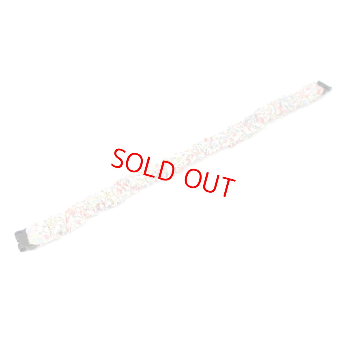 画像3: エアリーシュシュ・LIBERTYファブリック・シュシュ猫首輪・猫首輪（Emma and Georgina/エマアンドジョージーナ）アプリコット  (3)