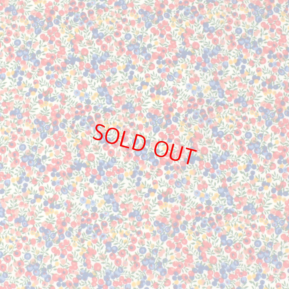 画像4: エアリーシュシュ・LIBERTYファブリック・シュシュ猫首輪・猫首輪（Wiltshire Bud /ウィルトシャーバド） (4)