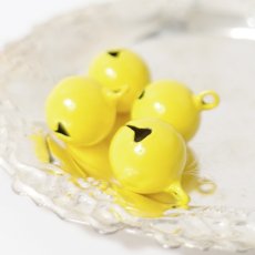 画像1: カラフル鈴（イエロー）12mm (1)