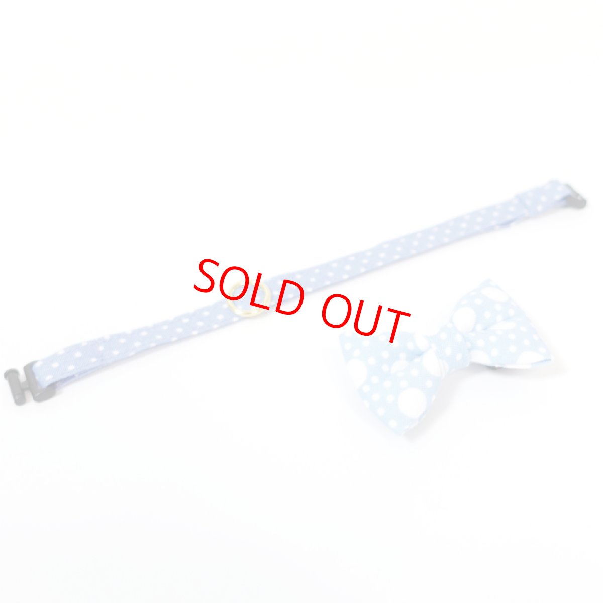 画像3: きらめく夏色ソーダコレクション/リボン猫首輪/ブルーハワイ (3)