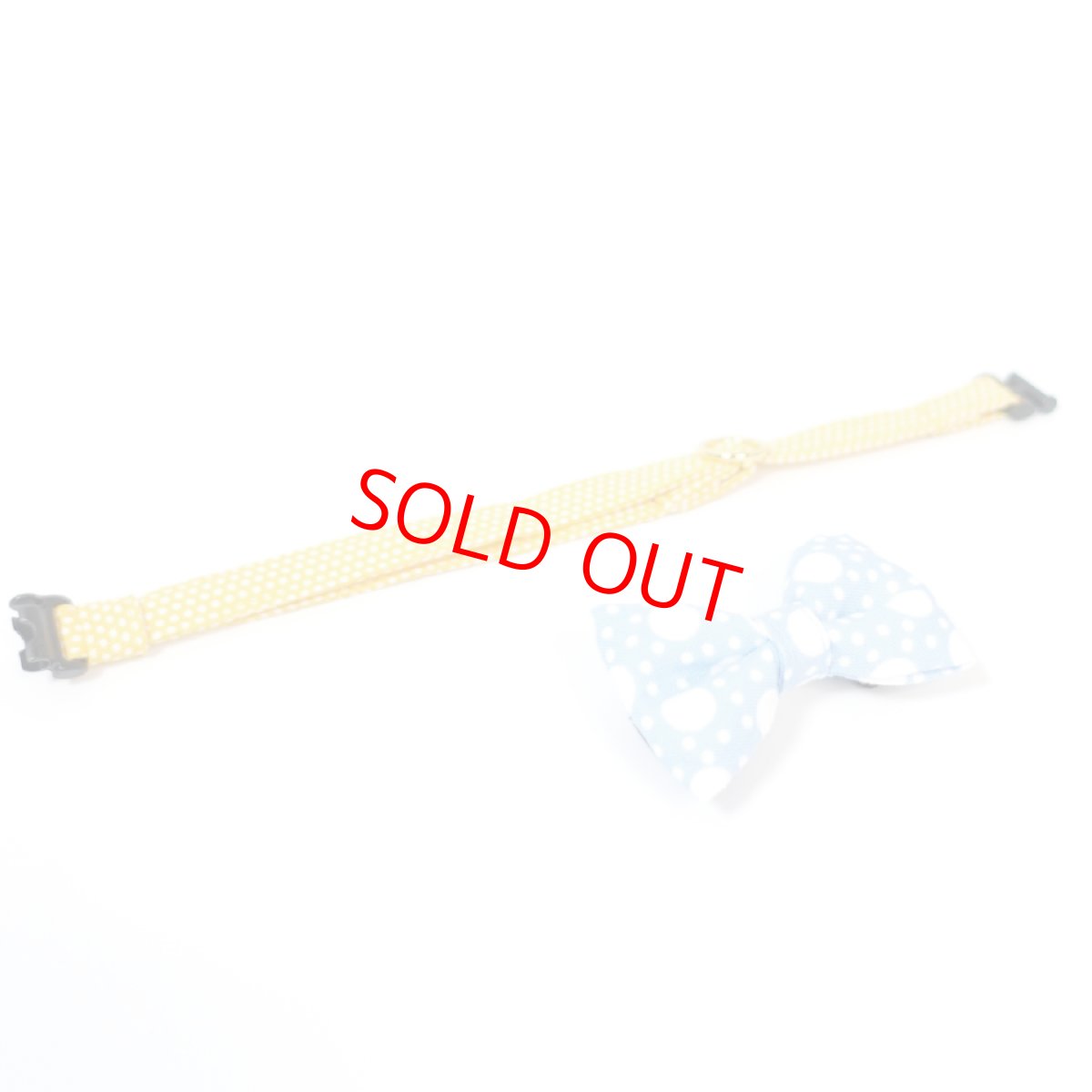 画像4: きらめく夏色ソーダコレクション/リボン猫首輪/レモン×ブルーハワイ (4)