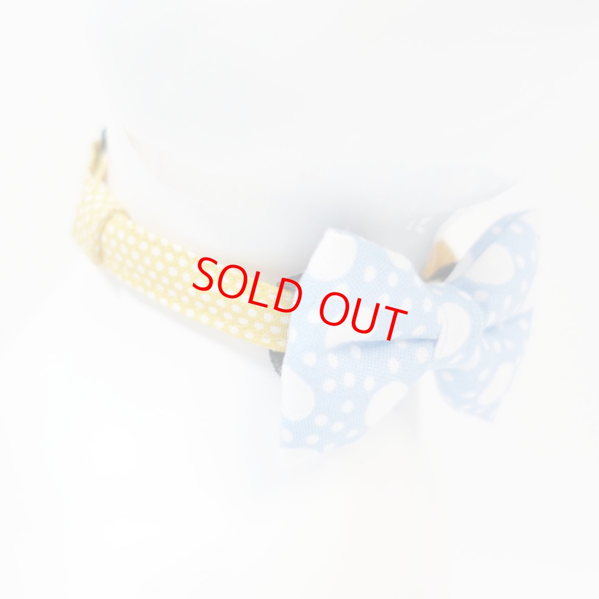 画像3: きらめく夏色ソーダコレクション/リボン猫首輪/レモン×ブルーハワイ (3)