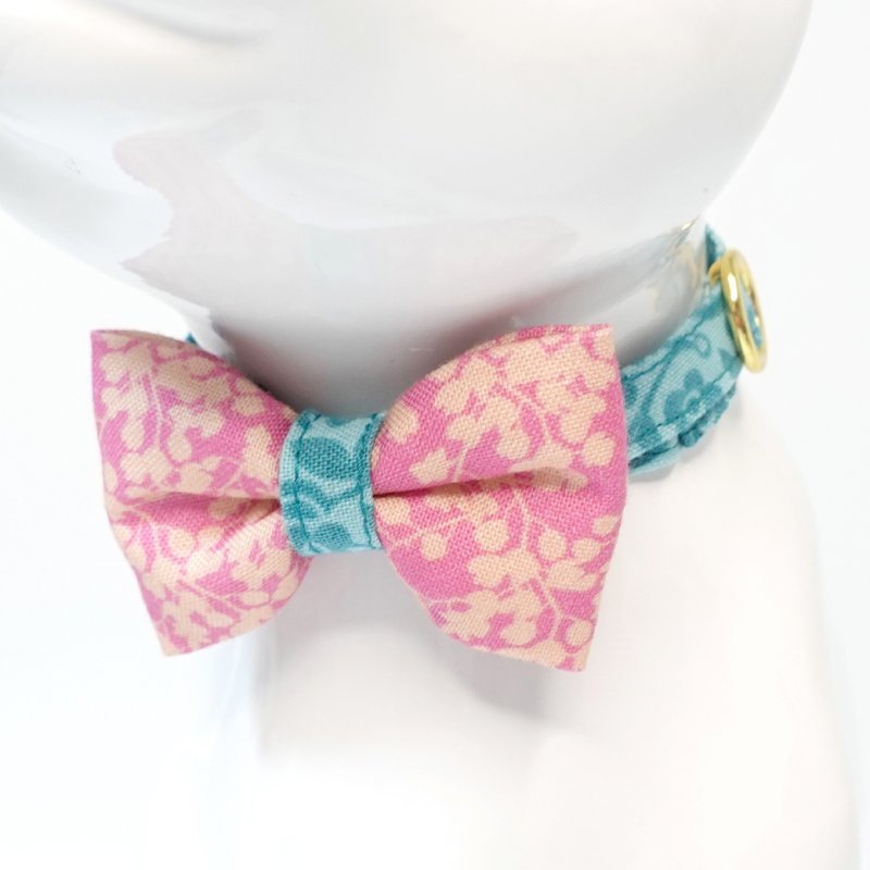 画像3: 森のティーパーティーコレクションD柄・リボン猫首輪