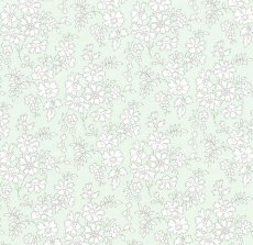 画像9: エアリー首輪・LIBERTY Fabrics・リバティ・ファブリックス猫首輪（リバティプリント カペル）グリーン系 (9)