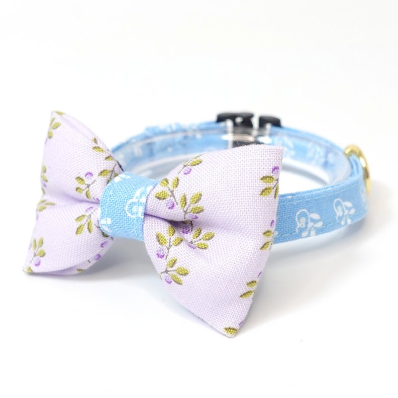 画像3: 森のティーパーティーコレクションE柄・リボン猫首輪