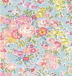 画像9: エアリー首輪・LIBERTY Fabrics・リバティ・ファブリックス猫首輪（リバティプリント テイタム）ブルー系 (9)