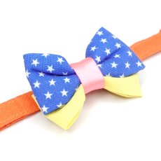 画像3: IRODORI・猫首輪・シンプル猫首輪/オレンジ無地（リボン等の飾りパーツは別売りです） (3)