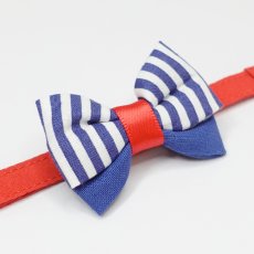 画像12: IRODORI・猫首輪・シンプル猫首輪/レッド無地（リボン等の飾りパーツは別売りです） (12)