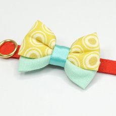 画像7: IRODORI・猫首輪・シンプル猫首輪/レッド無地（リボン等の飾りパーツは別売りです） (7)