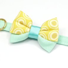 画像7: IRODORI・猫首輪・シンプル猫首輪/ミントグリーン無地（リボン等の飾りパーツは別売りです） (7)