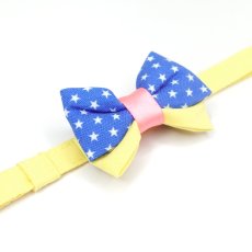 画像3: IRODORI・猫首輪・シンプル猫首輪/イエロー無地（リボン等の飾りパーツは別売りです） (3)