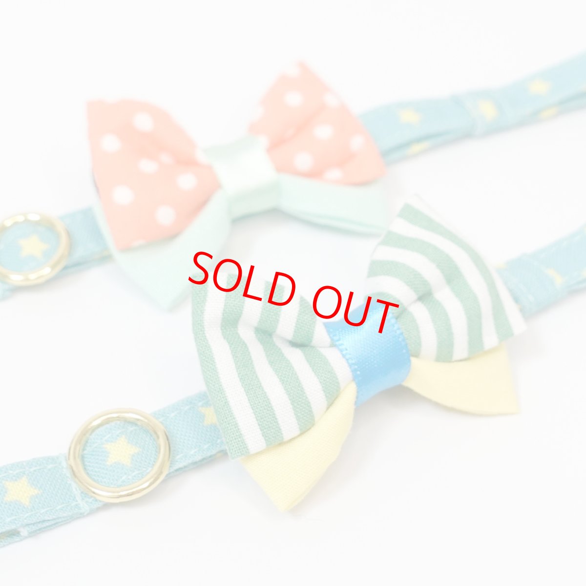 画像12: IRODORI・リボン/セレクトパーツ/オレンジドット（首輪は別売りです） (12)