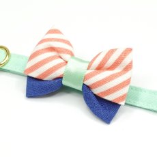 画像6: IRODORI・猫首輪・シンプル猫首輪/ミントグリーン無地（リボン等の飾りパーツは別売りです） (6)