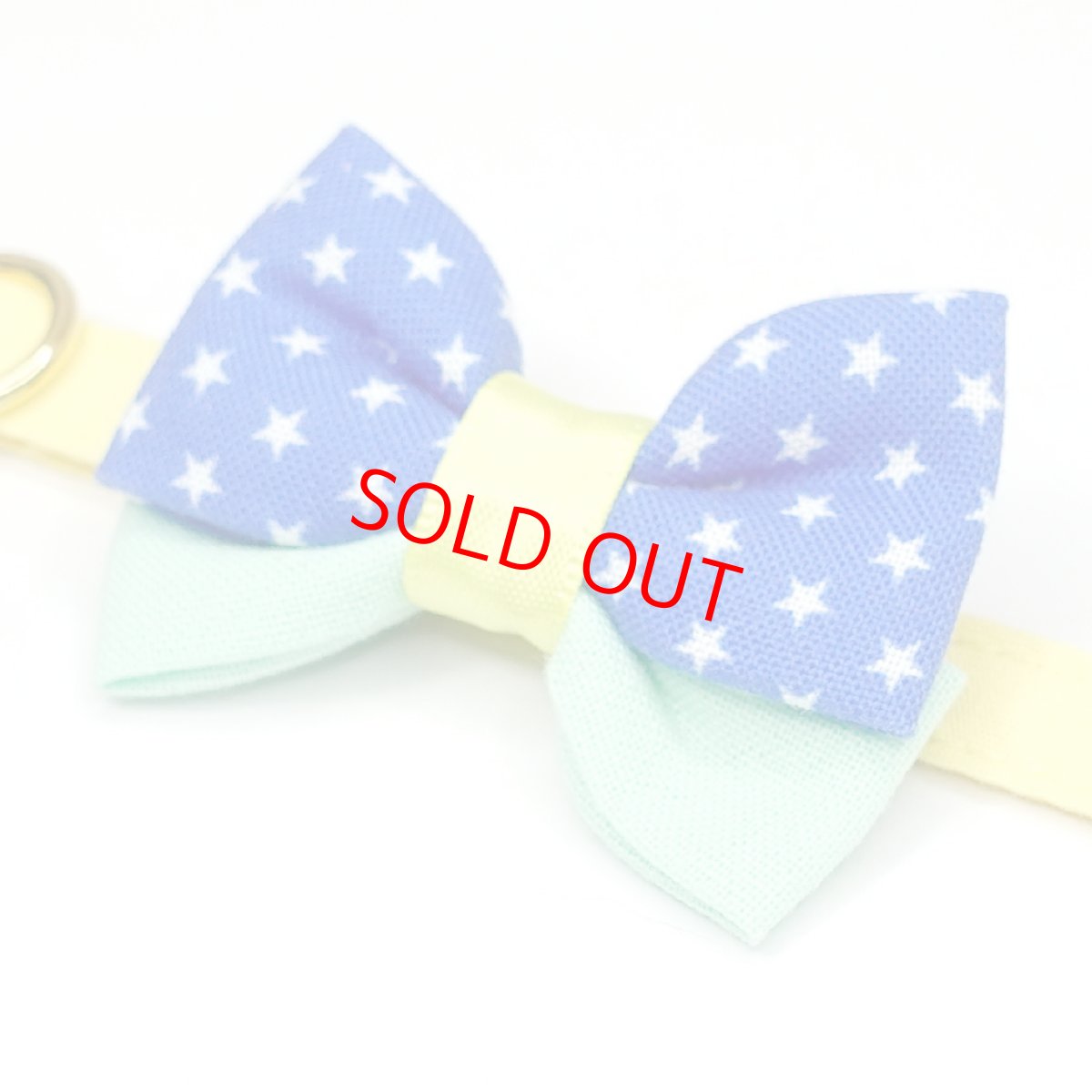 画像4: IRODORI・猫首輪・シンプル猫首輪/イエロー無地（リボン等の飾りパーツは別売りです） (4)