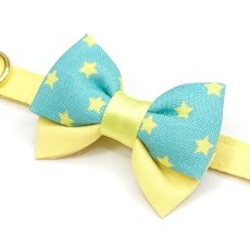 画像6: IRODORI・猫首輪・シンプル猫首輪/イエロー無地（リボン等の飾りパーツは別売りです） (6)