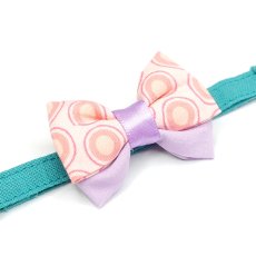 画像9: IRODORI・猫首輪・シンプル猫首輪/ブルーグリーン無地（リボン等の飾りパーツは別売りです） (9)