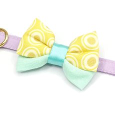 画像8: IRODORI・猫首輪・シンプル猫首輪/パープル無地（リボン等の飾りパーツは別売りです） (8)