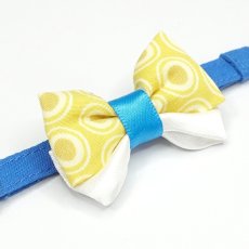 画像5: IRODORI・猫首輪・シンプル猫首輪/ブルー無地（リボン等の飾りパーツは別売りです） (5)