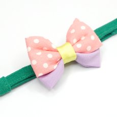 画像10: IRODORI・猫首輪・シンプル猫首輪/グリーン無地（リボン等の飾りパーツは別売りです） (10)