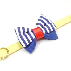 画像22: IRODORI・猫首輪・シンプル猫首輪/イエロー無地（リボン等の飾りパーツは別売りです） (22)