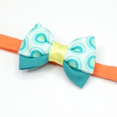 画像5: IRODORI・猫首輪・シンプル猫首輪/オレンジ無地（リボン等の飾りパーツは別売りです） (5)