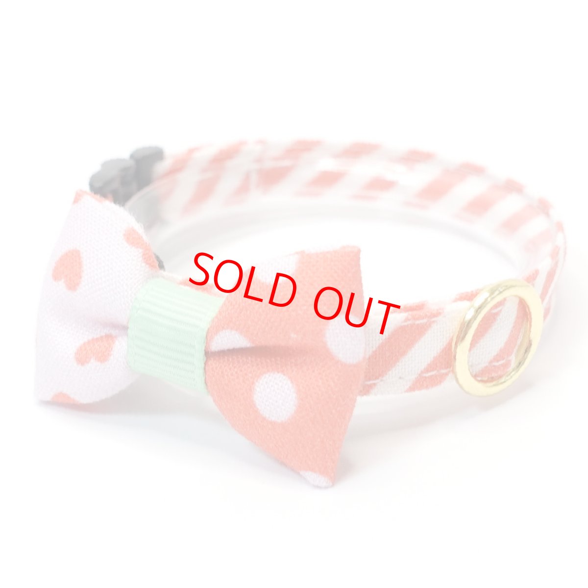 画像3: 子猫用・スイーツみたいに可愛い猫用首輪 ― Nonbillie 夢みるパティシエシリーズ （E柄） (3)