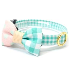 画像2: 子猫用・スイーツみたいに可愛い猫用首輪 ― Nonbillie 夢みるパティシエシリーズ （B柄） (2)