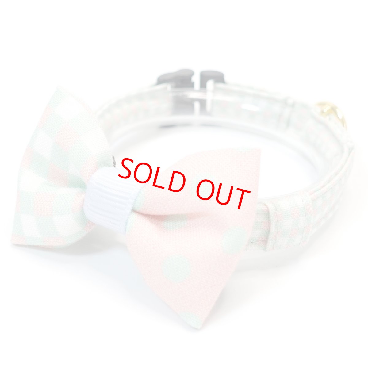 画像1: スイーツみたいに可愛い猫用首輪 ― Nonbillie 夢みるパティシエシリーズ （C柄） (1)