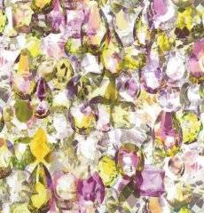 画像10: エアリーシュシュ・LIBERTYファブリック・シュシュ猫首輪・猫首輪・リバティプリント Alexandra（アレキサンドラ）イエロー (10)