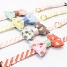 画像3: スイーツみたいに可愛い猫用首輪 ― Nonbillie 夢みるパティシエシリーズ （G柄） (3)