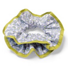 画像1: レディースシュシュ・LIBERTYファブリック（Xanthe Sunbeam ザンジー・サンビーム）グレーパープル (1)