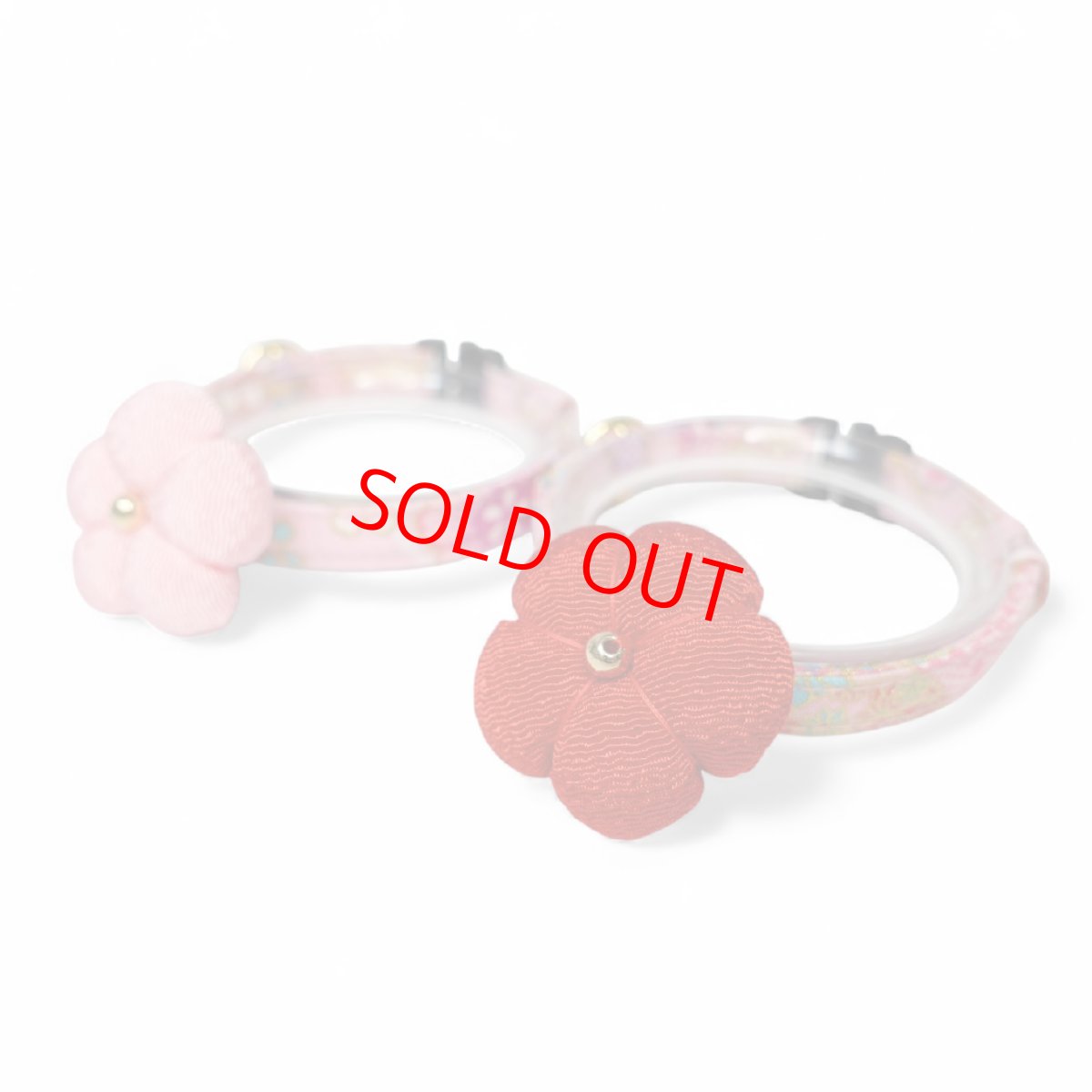 画像4: 梅モチーフの和柄首輪・ピンク色首輪（梅2色展開） (4)