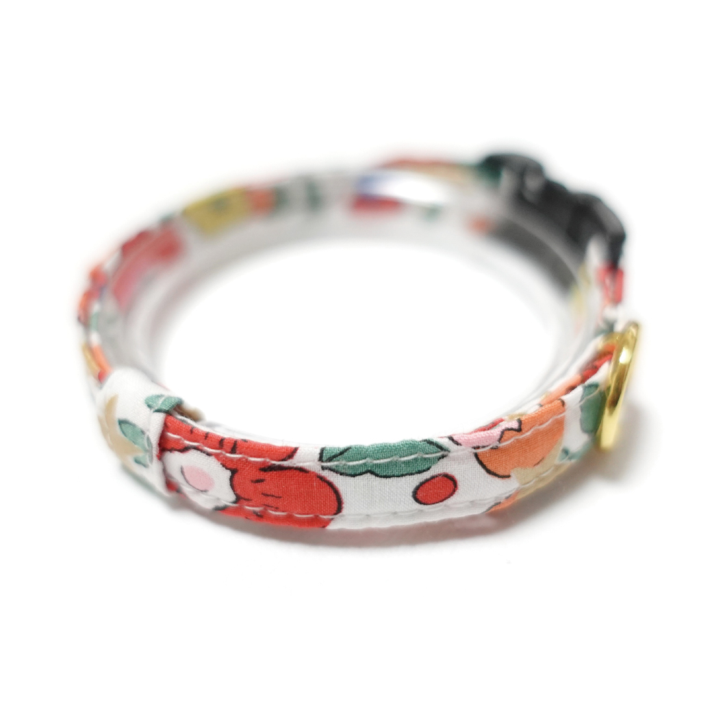 エアリー首輪・LIBERTY Fabrics・リバティ・ファブリックス猫